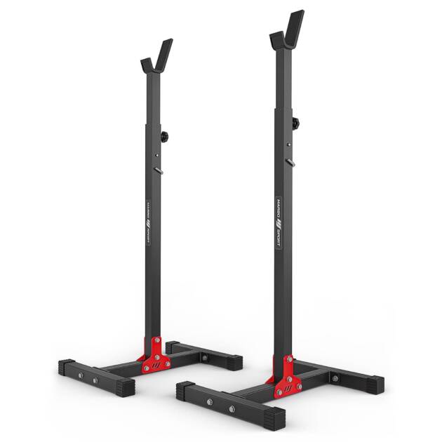 stojaki pod sztangę regulowane (2 sztuki) mh-s201 - marbo sport