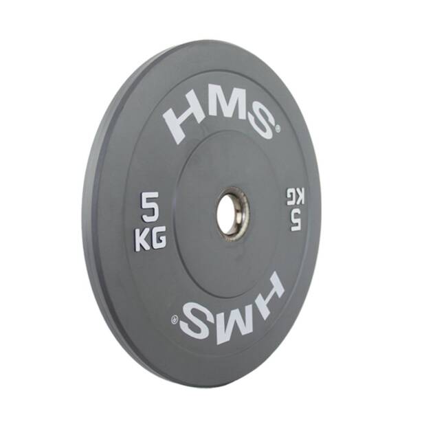 obciążenie olimpijskie gumowane cbr05 5 kg - hms
