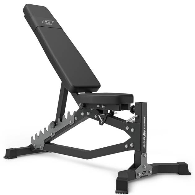 dwustronnie regulowana ławka treningowa ms-l102 2.0 - marbo sport
