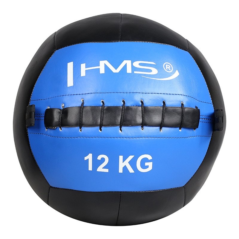 piłka do ćwiczeń wall ball wlb12 12 kg - hms