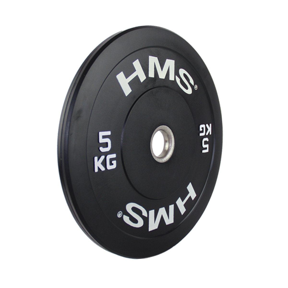 obciążenie olimpijskie gumowane bbr05 5 kg - hms