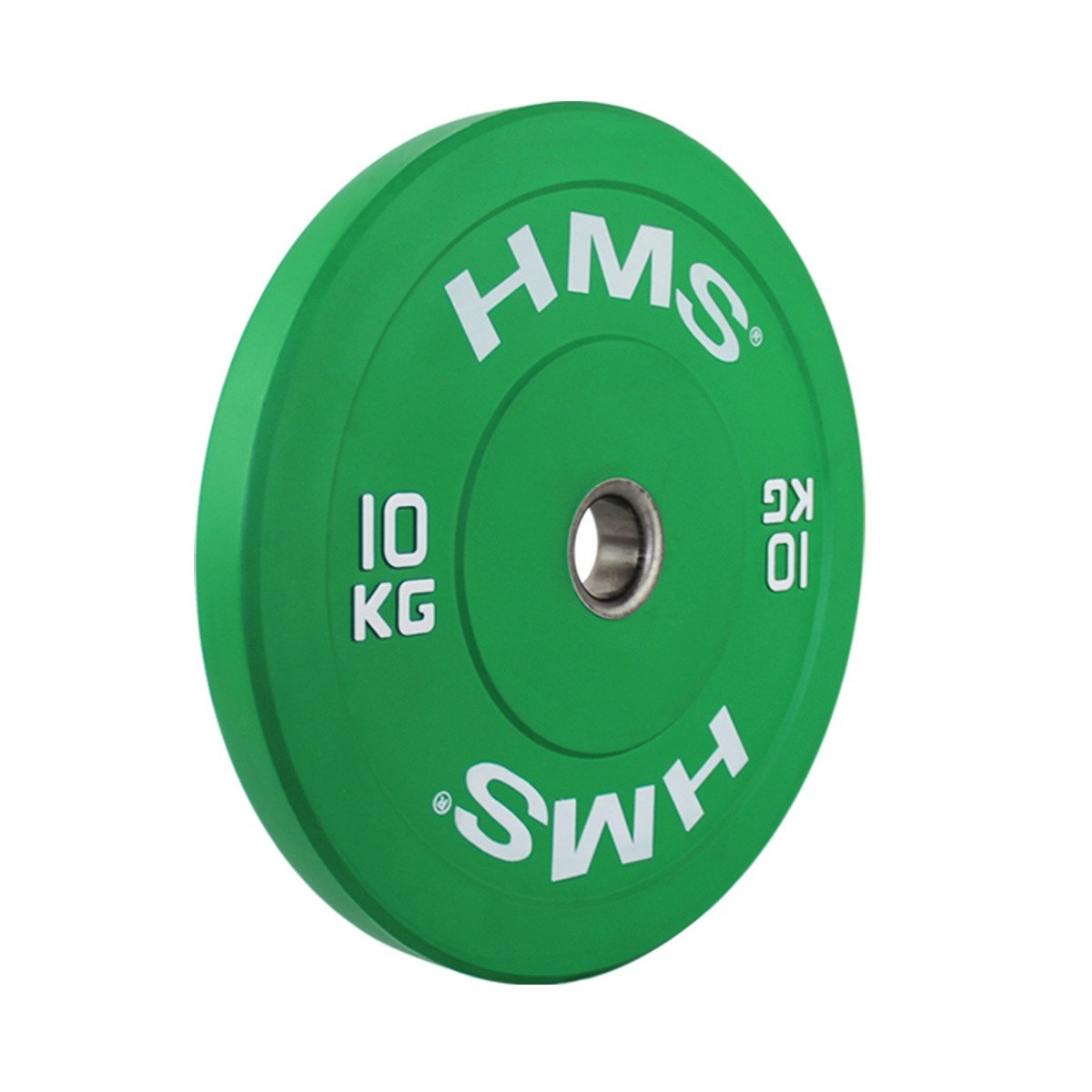 obciążenie olimpijskie gumowane cbr10 10 kg - hms