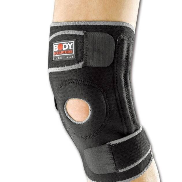 stabilizator kolana z materiałem frotte bns 7205e - body sculpture