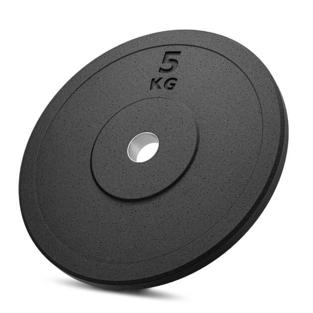 obciążenie olimpijskie gumowe bumper elite - 5 kg - marbo sport