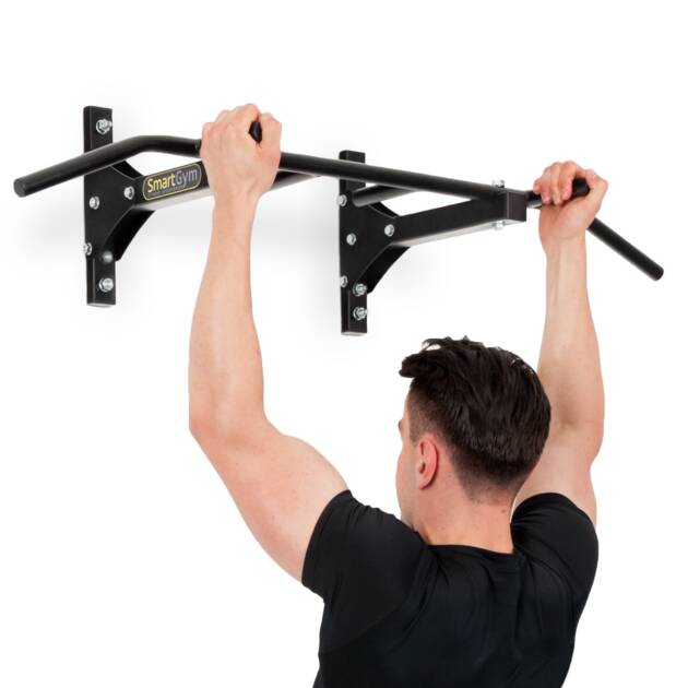 drążek do ćwiczeń podciągania do ściany/sufitu sg-12 - smartgym fitness accessories