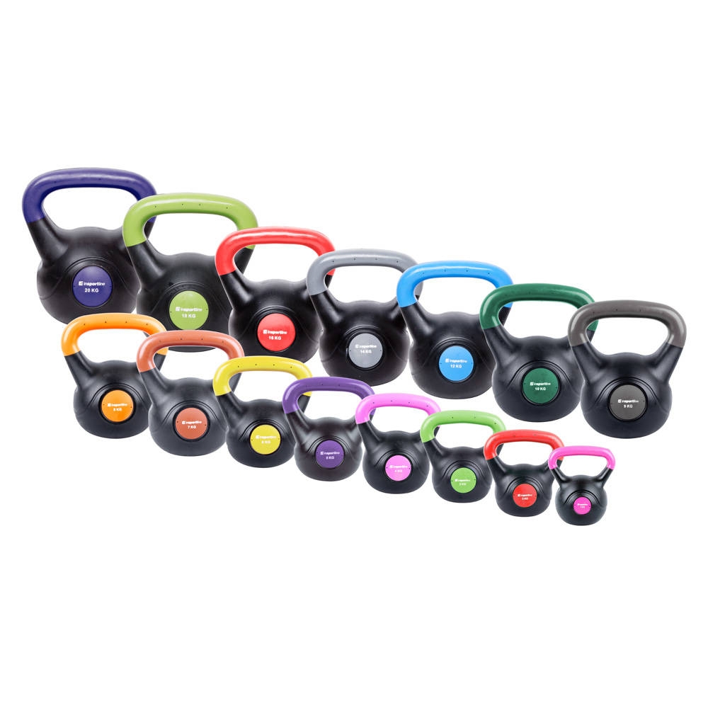 zestaw hantli kettlebell vin-bell dark 1-20 kg - insportline