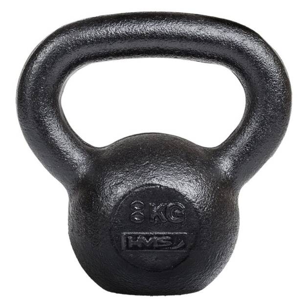 hantla kettlebell żeliwna kzg 8 kg - hms