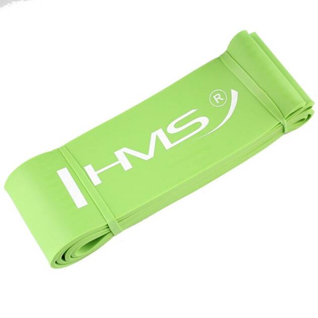 guma do ćwiczeń gu05 limonkowa 83 x 4,5 x 2080 mm - hms