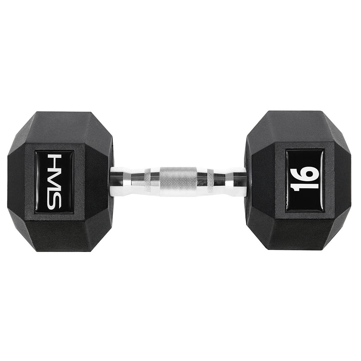 hantla stalowa gumowana hex pro 16 kg - hms