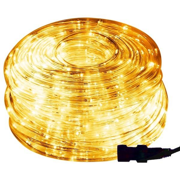 wąż świetlny 480 led biały ciepły 20m z programatorem ip44