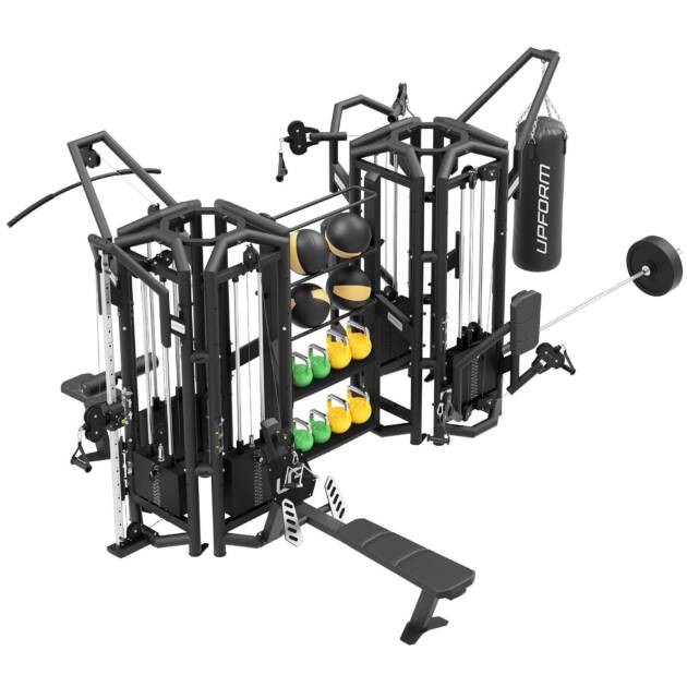 wieża 6-stanowiskowa z magazynem uf-t005 - upform