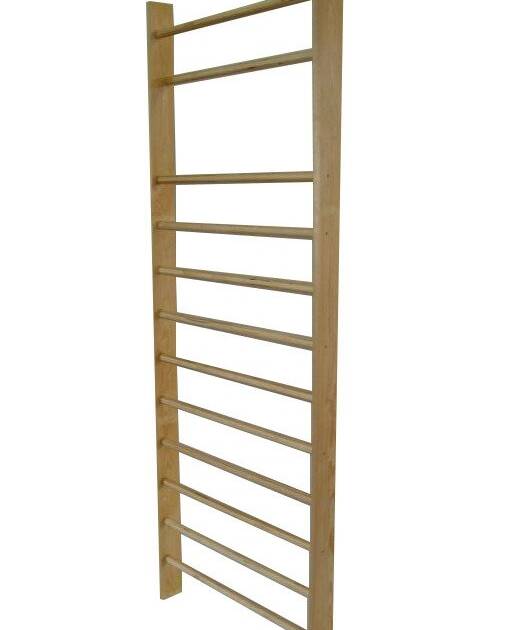 drabinka gimnastyczna 230 x 90 cm z okuciem - marbo sport
