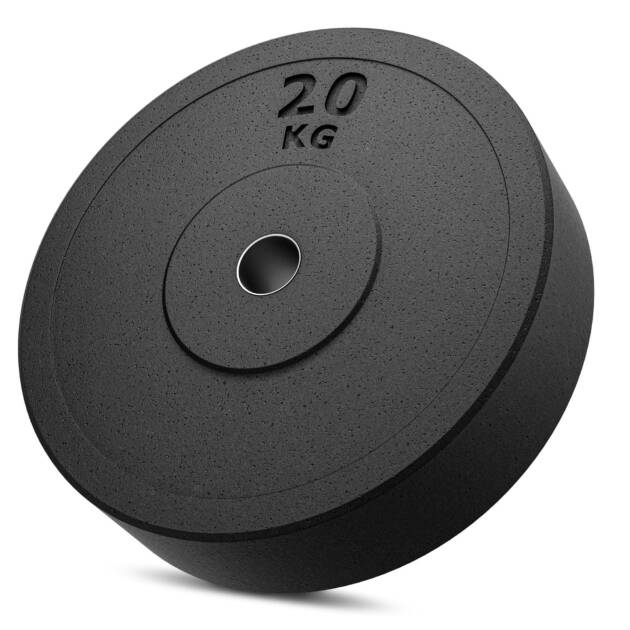 obciążenie olimpijskie gumowe bumper elite - 20 kg - marbo sport