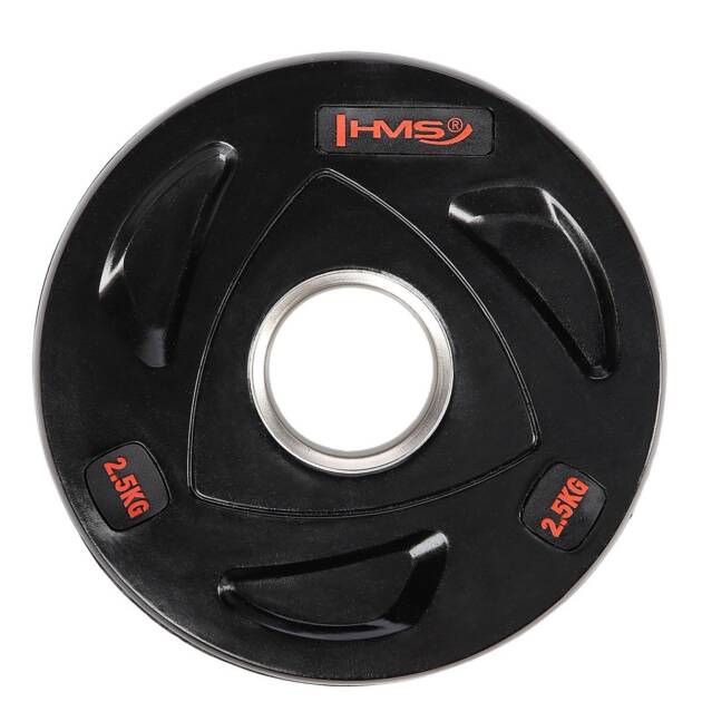 obciążenie olimpijskie gumowane tox02 2,5 kg - hms