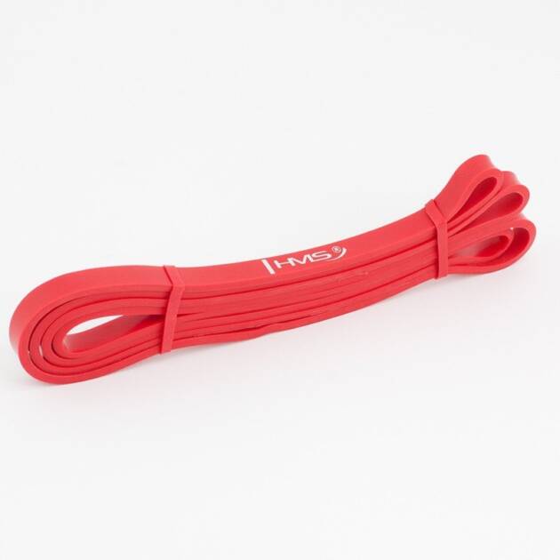 guma do ćwiczeń gu05 czerwona 13 x 4,5 x 2080 mm - hms
