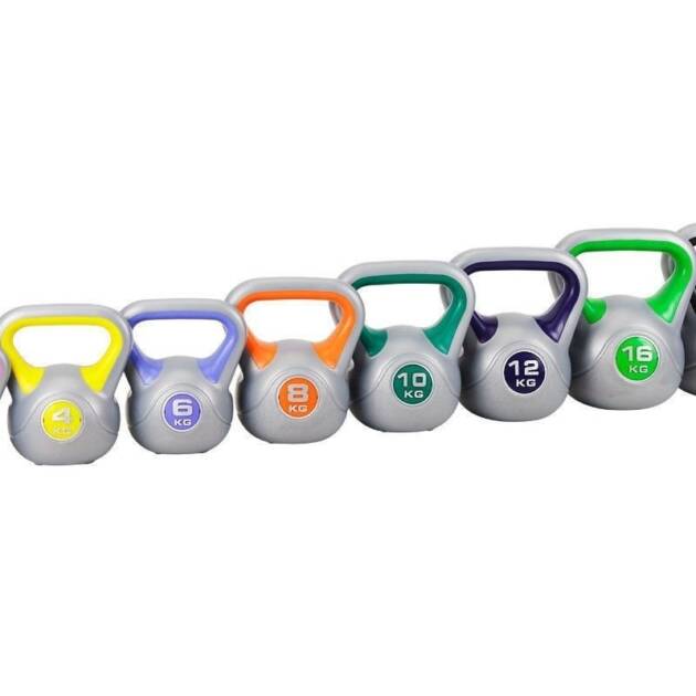 hantla winylowa bitumiczna kettlebell 3 kg - marbo sport