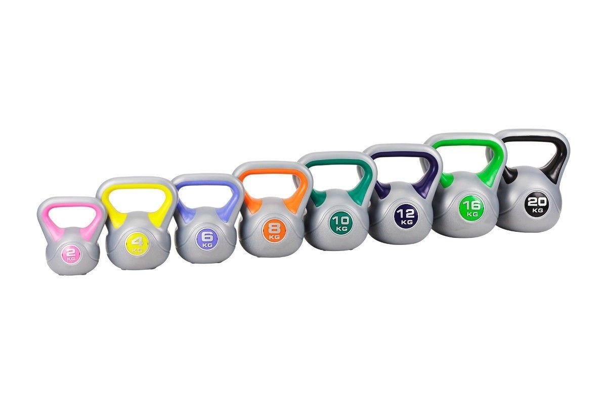 hantla winylowa bitumiczna kettlebell 3 kg - marbo sport