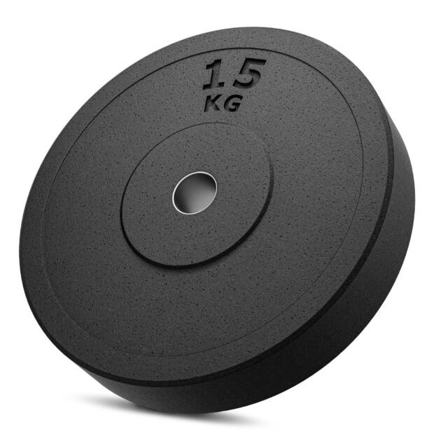 obciążenie olimpijskie gumowe bumper elite - 15 kg - marbo sport