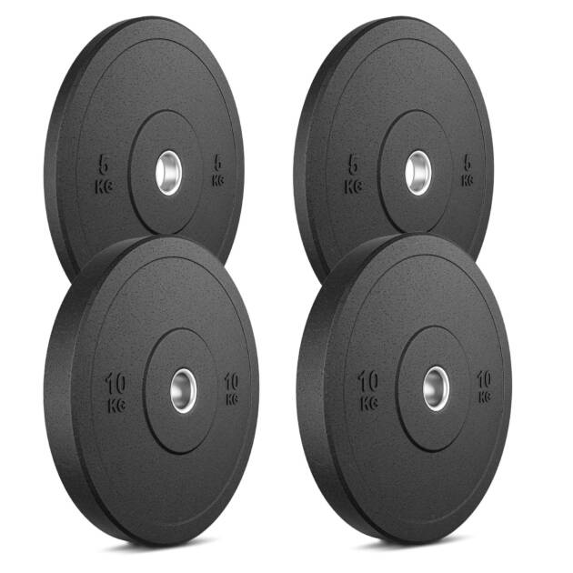 bumpery zestaw 30 kg / 2 x 10 kg + 2 x 5 kg - mw-bumper - marbo sport