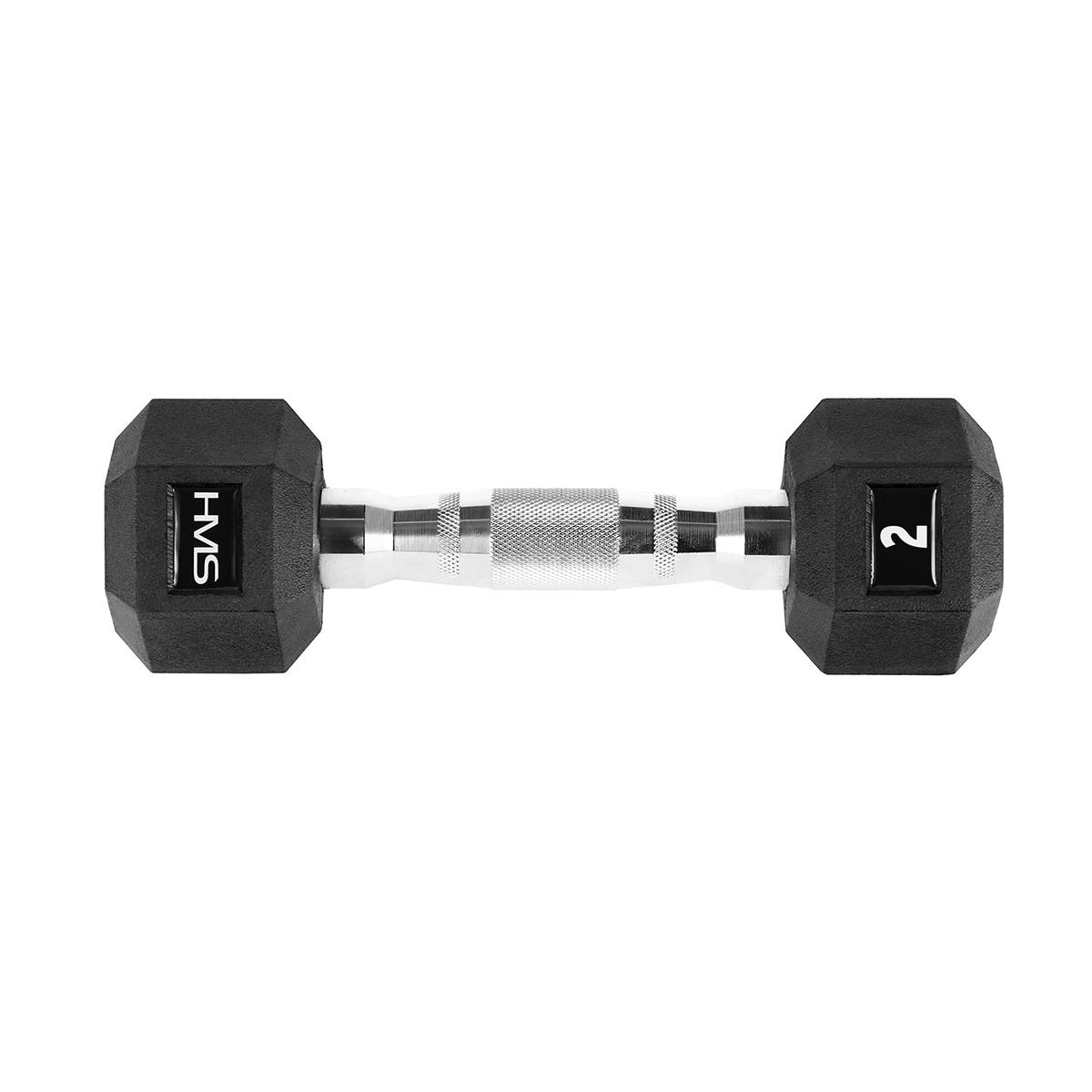 hantla stalowa gumowana hex pro 2 kg - hms