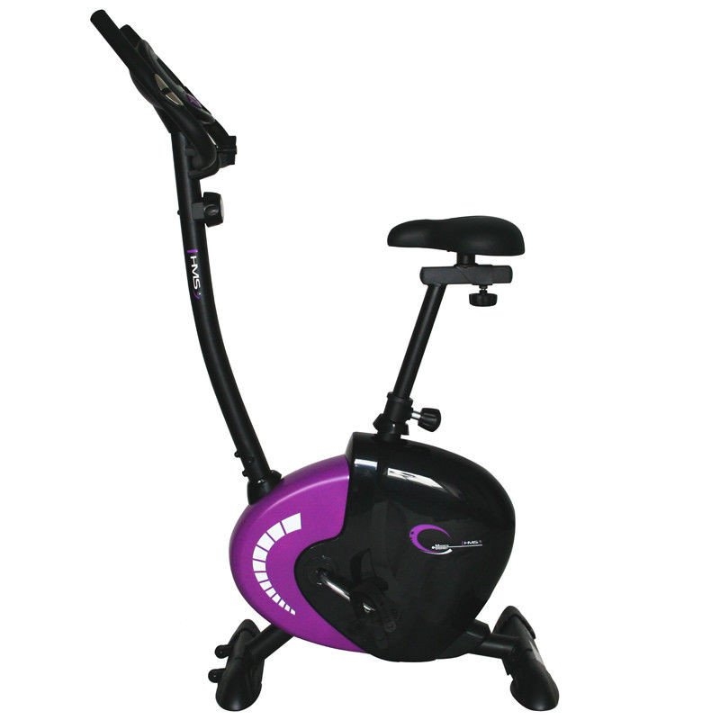 rower magnetyczny m9239 czarno-fioletowy - hms