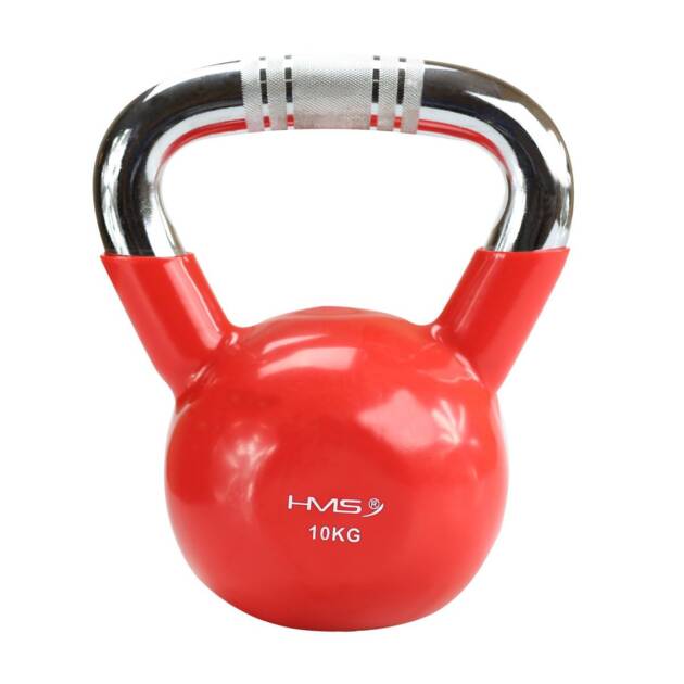 hantla winylowa żeliwna kettlebell ktc10 10 kg - hms