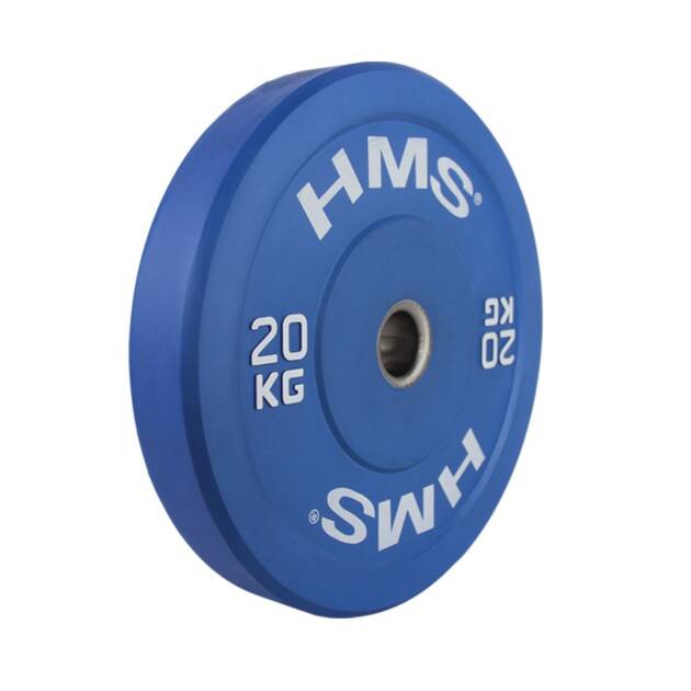 obciążenie olimpijskie gumowane cbr20 20 kg - hms