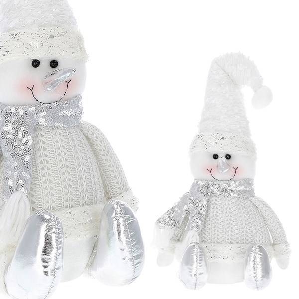 bałwanek 43cm ozdoba świąteczna, krasnal świąteczny, gnom