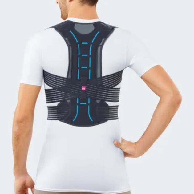 stabilizator kręgosłupa korektor postawy medi csb l szary
