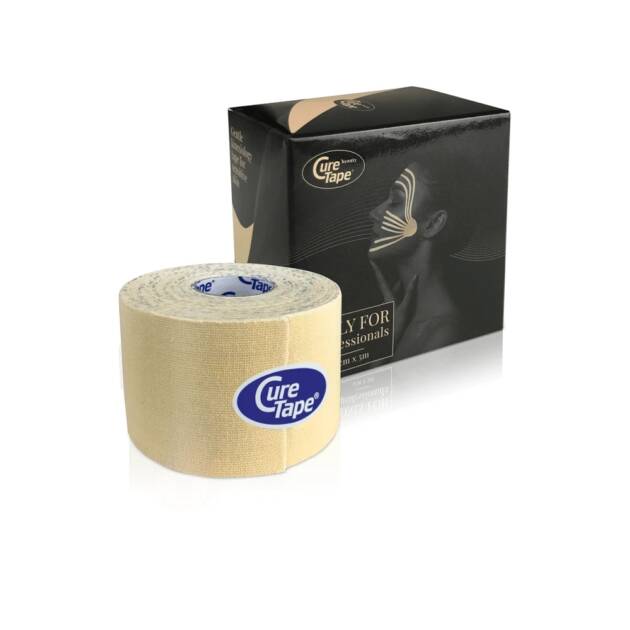tejp 5cmx5m jasnobeżowy cure tape beauty