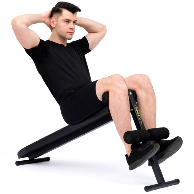 ławka skośna do brzuszków sg-15 - smartgym fitness accessories